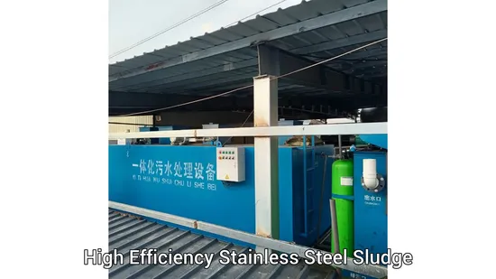 Durable High Efficiency Stainless Steel Sludge Compact Reverse Osmosis Filter Purification Water Plant Treatment System